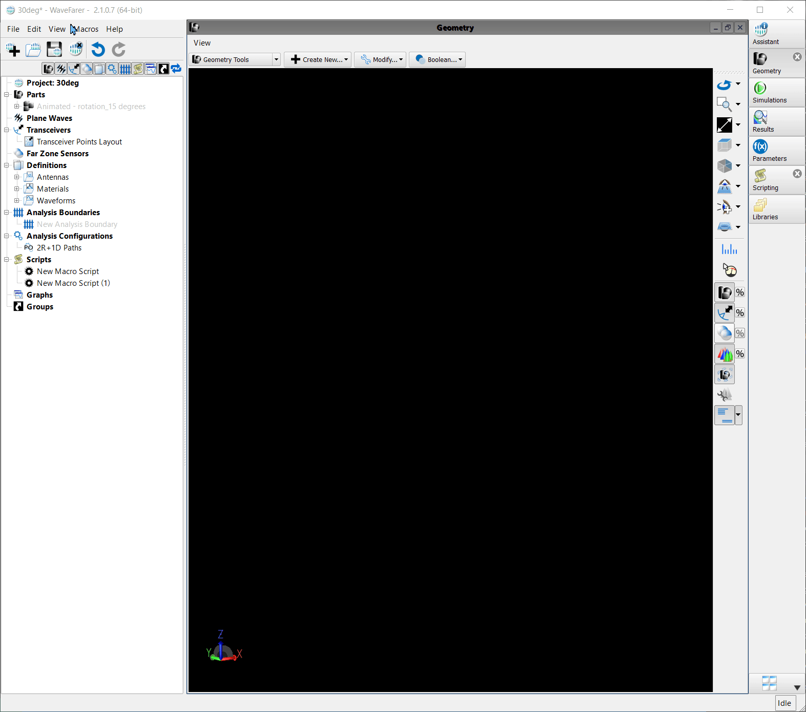 Blender Import Macro
